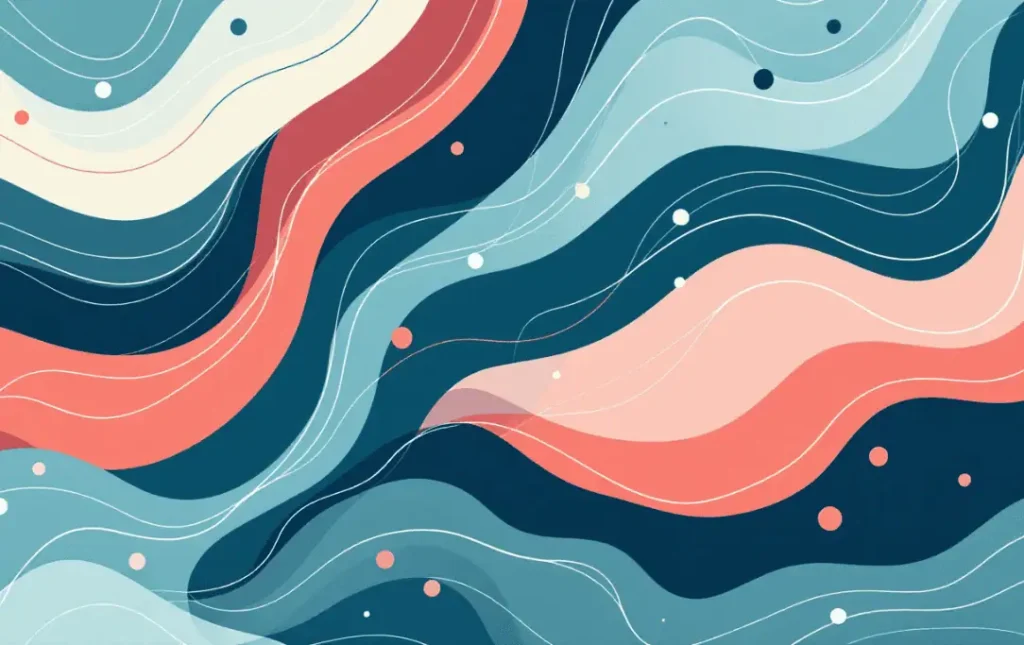 7 Powerful Boundaries Scripts for Neurodivergent Teachers to Protect Their Energy 3 abstract wavy lines representing communicating boundaries