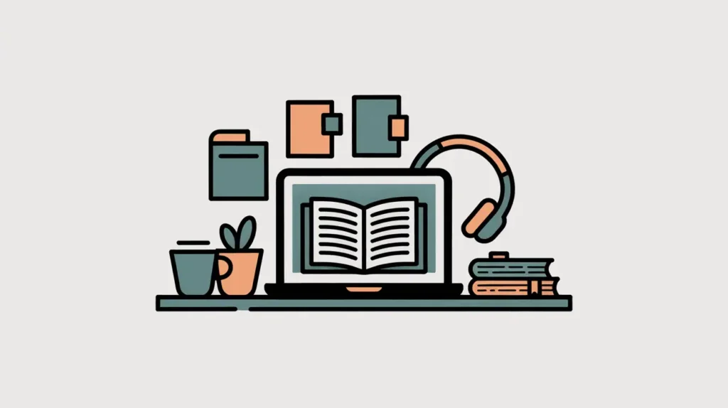 Organized desktop scene with phone and tablet — symbolizes a smooth and easy-to-start digital side hustle.