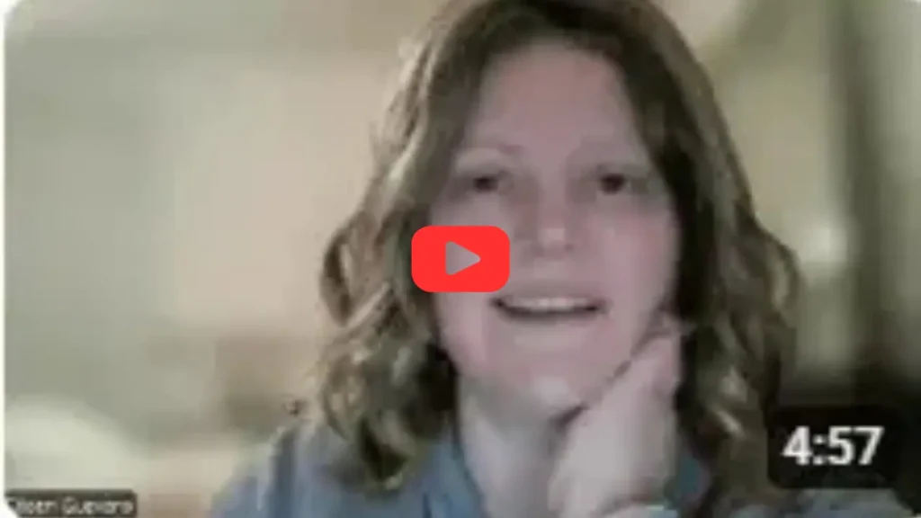 Eileen Guevara facing camera, discussing weekend side hustles that won't burn you out. 